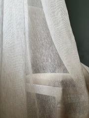 Classic Linen Curtain with multifunctional tape