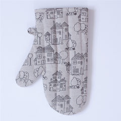 Kitchen Glove with different prints