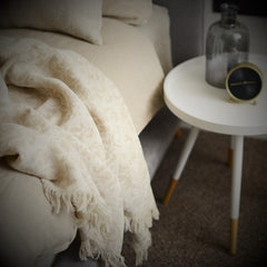 Linen throw Royal - Linen Room Latvia