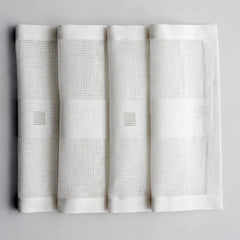 Table Runner Caneva tracks Linen Room Latvia 60 x 45 cm white 