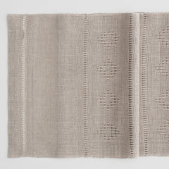 Table Runner with picked pattern - Linen Room Latvia