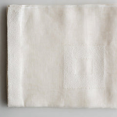 Linen Curtain with square - Linen Room Latvia