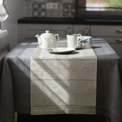 Table Runner with picked pattern