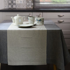 Table Runner with hem-stitch