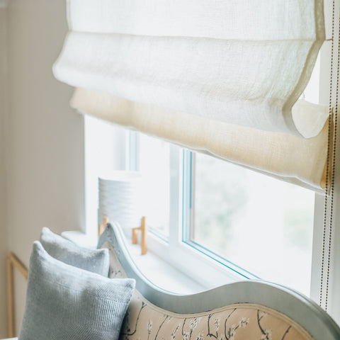 Linen Roman Blinds
